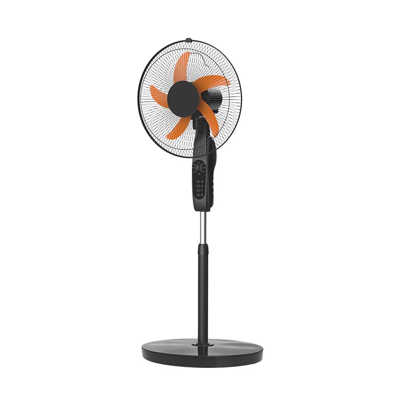 Solar Floor Fan Rechargeable Timer